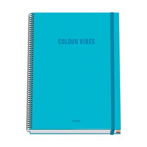 BLOC DOHE COLOUR VIBES A4 100h CD.5 CYAN