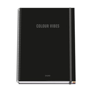 BLOC DOHE COLOUR VIBES A4 100h CD.5 NEGR