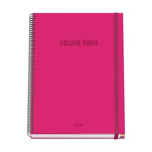 BLOC DOHE COLOUR VIBES A4 100h CD.5 ROSA