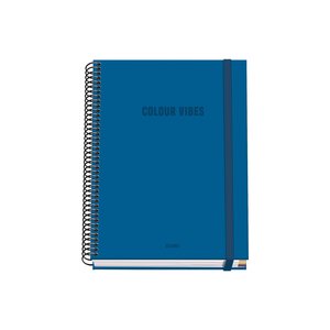 BLOC DOHE COLOUR VIBES A5 100h CD.5 AZUL