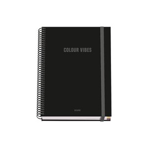 BLOC DOHE COLOUR VIBES A5 100h CD.5 NEGR