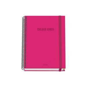 BLOC DOHE COLOUR VIBES A5 100h CD.5 ROSA