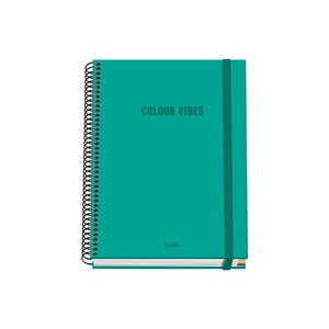 BLOC DOHE COLOUR VIBES A5 100h CD.5 VERD