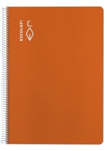 BLOC ESCOLOFI A4 80h CD.4 70g NARANJA