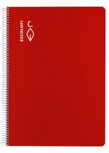 BLOC ESCOLOFI A4 80h MILIM. 70g ROJO
