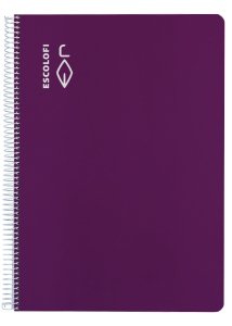 BLOC ESCOLOFI A4 80h PT.3,5 70g VIOLETA