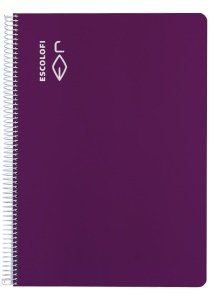 BLOC ESCOLOFI Fº 100h MM.3x3x16 VIOLETA