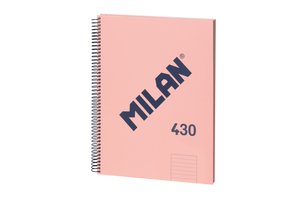 BLOC MILAN 430 A4 80h HZ. ROSA