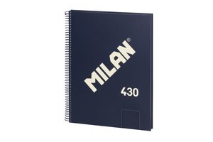 BLOC MILAN 430 A4 80h LISO AZUL