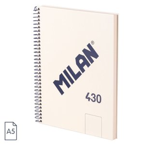 BLOC MILAN 430 A5 80h LISO BEIGE