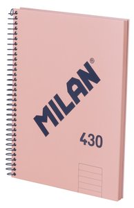 BLOC MILAN 430 A5 80h HZ. ROSA