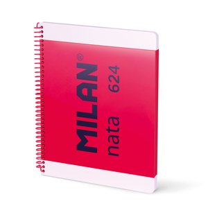 BLOC MILAN NATA 624 A4 80h LISO ROSA
