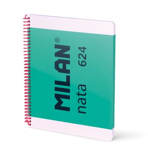 BLOC MILAN NATA 624 A4 80h LISO VERDE
