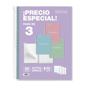 BLOC MR EMOT.NB-1 DURA A4 80h 90g P/3