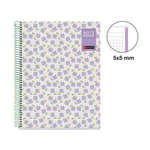 BLOC MR NB-1 T.DURA A4 80h NATURA VIOLET