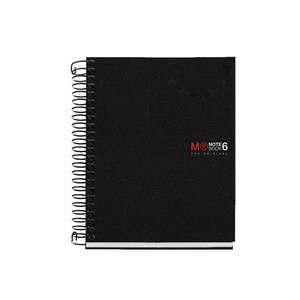 BLOC MR NB-6 mic.PP A6 150h CD.5 NEGRO