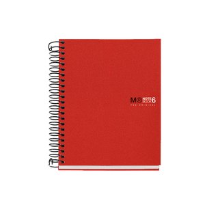 BLOC MR NB-6 mic.PP A6 150h CD.5 ROJO