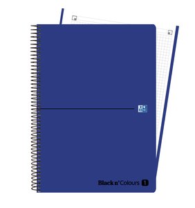 BLOC OXF. EU.BOOK 1 PP A4 80h CD.5 AZUL