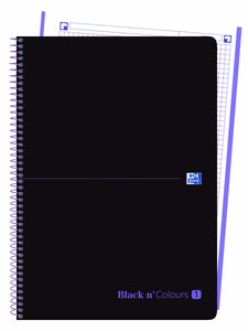 BLOC OXF. EU.BOOK 1 PP A4 80h CD.5 MALV
