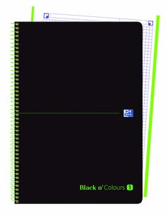 BLOC OXF. EU.BOOK 1 PP A4 80h CD.5 VERD