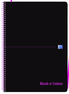 BLOC OXF. EU.BOOK 1 PP A4 80h HZ. ROSA
