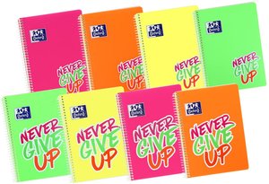 BLOC OXF.NEON PP Fº 80h CD.4 SURTIDO