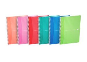 BLOC OXF.OMC PP A4 90h CD.5 COL.(5)