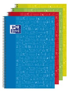 BLOC OXF.SCH.ASIG. MATE. Fº 80h CD.4 (4