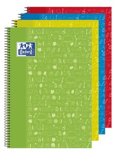 BLOC OXF.SCH.ASIG. NATU. Fº 80h CD.4 (4