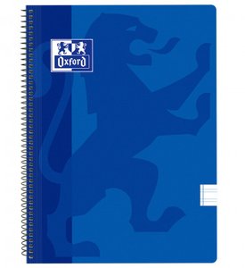 BLOC OXF.SCH.PP Fº 80h PT.3,5 AZUL