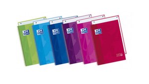 BLOC OXF. EU.BOOK 1 A4 80h CD.5 SURTIDO