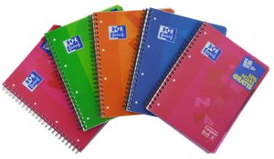 BLOC OXF. EU.BOOK 4 A4 120h HZ. COL.(4)