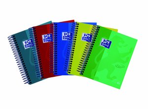 BLOC OXF. EU.BOOK 4 A6 120h CD.5 COL.(5