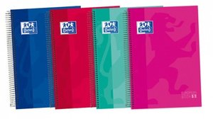 BLOC OXF. EU.BOOK 5 A4 120h LISO COL.(4