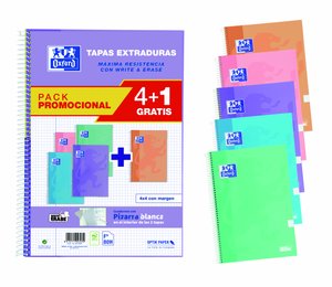 BLOC OXF.SCH.EXTRA Fº 80h CD.4 PK.4+1(c