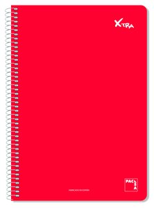 BLOC PACSA XTRA 4º 80h PT.2,5 ROJO