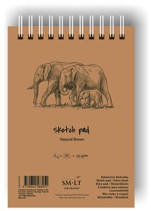 BLOC BOCETO SMILTAINIS A4 80h HABANA