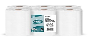 BOBINA DE PAPEL MECHA AMOOS 2 CAPAS 125M