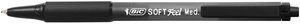 BOLIG.BIC SOFT FEEL GRIP NEGRO