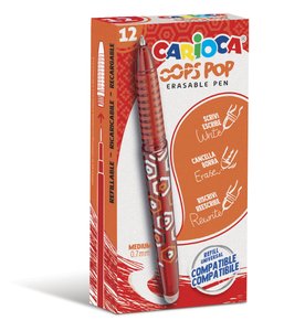 BOLIGRAFO CARIOCA OOPS POP BORR.RJ C/12