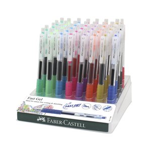 BOLI FABER CASTELL GEL 0,7 EXP.40 SURT