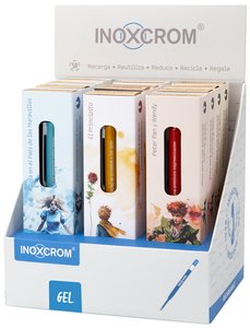 BOLIGRAFO INOXCROM BOOKS CUENTOS EXP.12