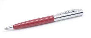 BOLIGRAFO INOXCROM VISTA ROJO BRILLO