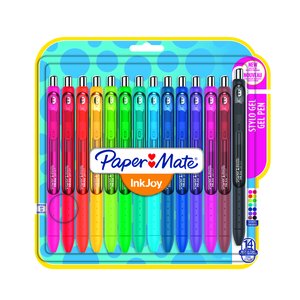 BOLIGRAFO P. MATE INKJOY GEL SURT.B/14