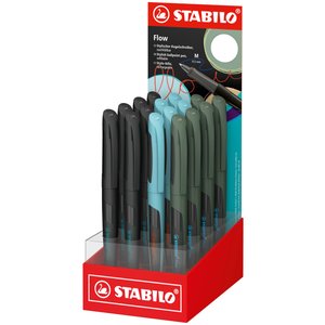 BOLIGRAFO STABILO FLOW 0,5 SURTIDO EX.16