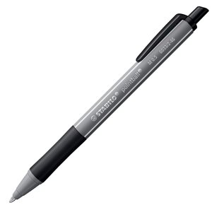 BOLIGRAFO STABILO POINTBALL GRIS OSCURO