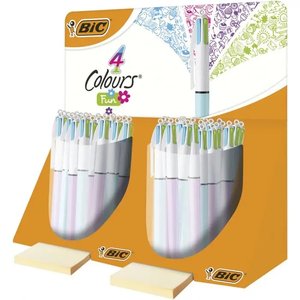 BOLIGRAFO 4 COL.BIC FASHION EXPOSIT. 40
