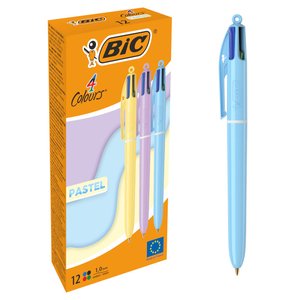 BOLIGRAFO 4 COL.BIC PASTEL