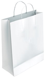 BOLSA PAPEL CELUL.BLANCO 40x46 BL C/200