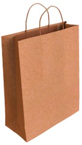 BOLSA PAPEL KRAFT LISO 40x46 CRUD C/200